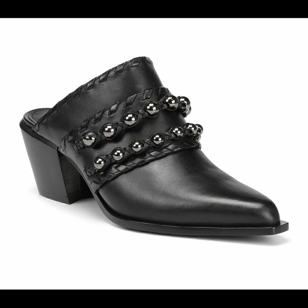 NEW!!! Donald Pliner black mules size 8.5